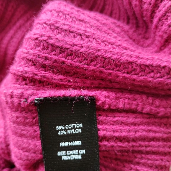 Torrid Cold Shoulder Sweater Pink Womans Size 3X New - Picture 5 of 9